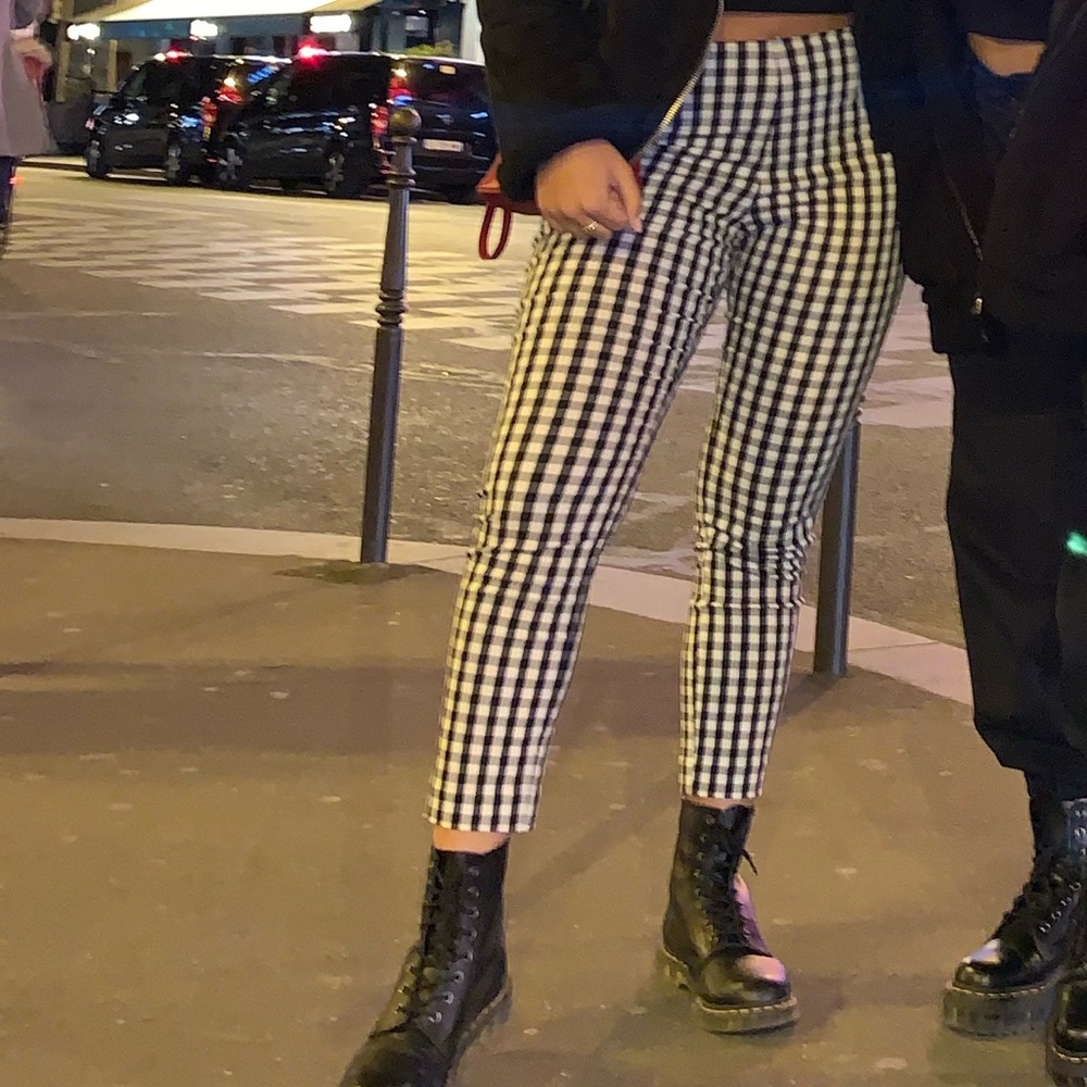 Gingham Pants